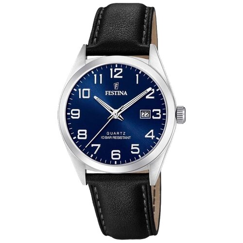 Наручные часы FESTINA Мужские Наручные часы Festina F20446/2, синий, черный
