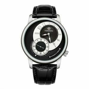 Наручные часы Forsining Forsining автоматические механические мужские наручные часы скелетон, белый, черный