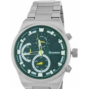 Наручные часы Guardo Часы Guardo 012724-2, серебряный