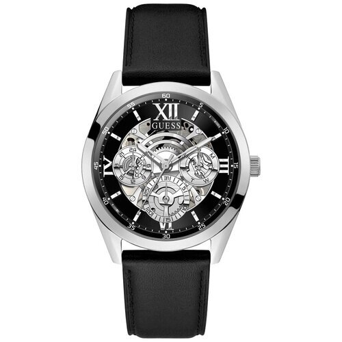 Наручные часы GUESS Dress Наручные часы Guess GW0389G1, черный, серебряный
