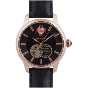 Наручные часы Русское время Президент 3919092, черный, розовый
