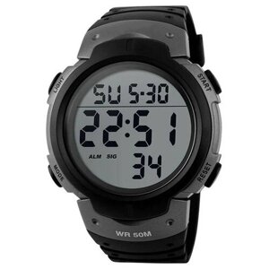 Наручные часы SKMEI Часы наручные спортивные Skmei 1068, серый
