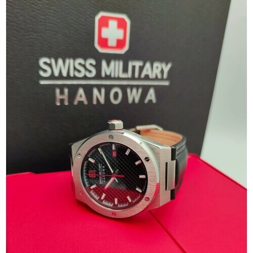 Наручные часы Swiss Military Hanowa Swiss Military Hanowa, серебряный, черный