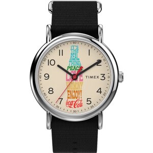 Наручные часы TIMEX Часы наручные мужские, женские Timex TW2V29800, кварцевый, 38 мм, серебряный