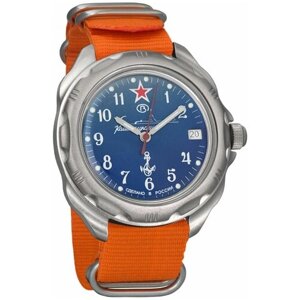 Наручные часы Восток Командирские Мужские наручные часы Восток Командирские 216289, оранжевый