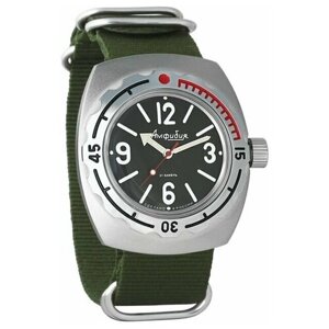 Наручные часы Восток Мужские наручные часы Восток Амфибия 090913, зеленый