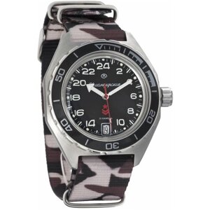 Наручные часы Восток Мужские наручные часы Восток Командирские 650541, коричневый, черный