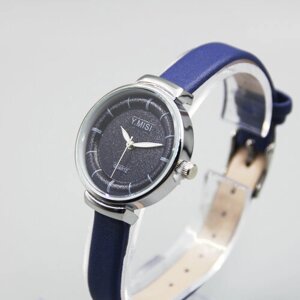 Наручные часы Женские кварцевые наручные часы, в подарок для нее, синий