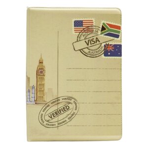 Обложка для паспорта Fostenborn, бежевый