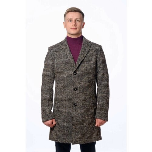 Пальто Forremann, размер 50/182, коричневый