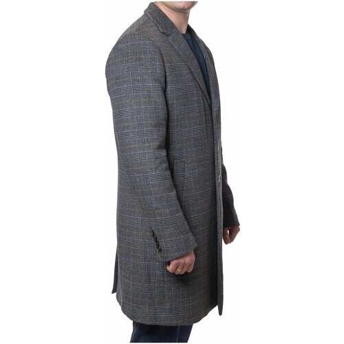 Пальто LEXMER демисезонное, шерсть, размер 56/188, серый
