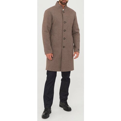 Пальто MISTEKS design, размер 46-182, коричневый