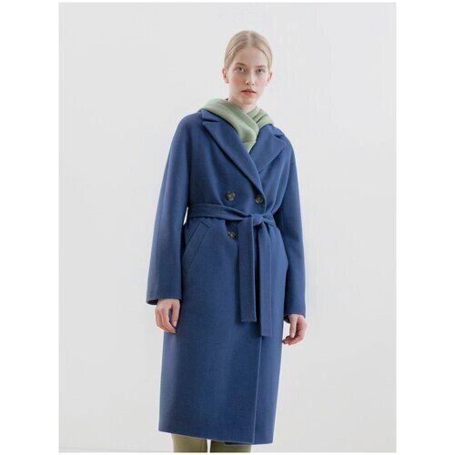 Пальто Pompa, размер 46, синий