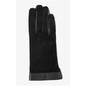 Перчатки ESTEGLA, демисезон/зима, утепленные, размер 7, черный
