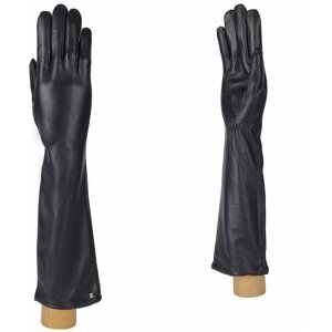 Перчатки FABRETTI, демисезон/зима, размер 6.5, черный