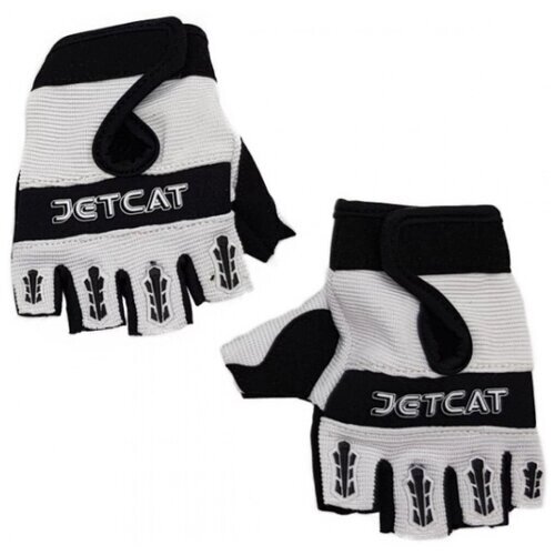Перчатки JETCAT детские, черный, белый