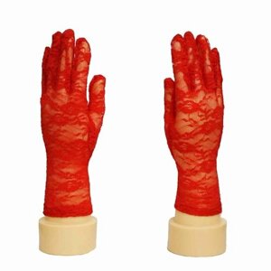 Перчатки Kamukamu, размер 7, красный