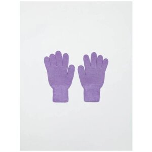 Перчатки Landre зимние, шерсть, размер универсальный, фиолетовый