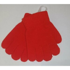 Перчатки Мария, размер 0-6 месяцев, красный