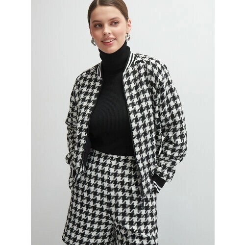 Пиджак Vittoria Vicci, размер XS, белый, черный