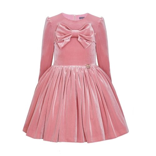 Платье piccino bellino, размер 134, розовый