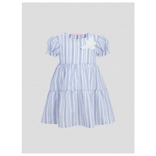 Платье-солнце Choupette, размер 80, белый, голубой