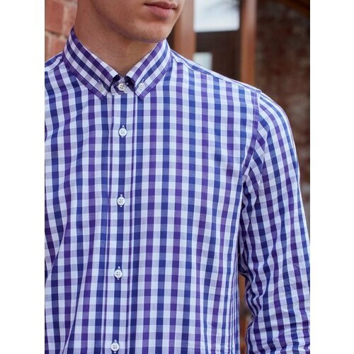 Рубашка Dave Raball, размер 41 176-182, фиолетовый