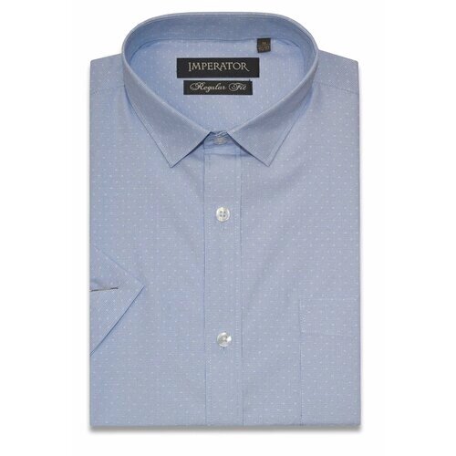 Рубашка Imperator, размер 37 ворот/172-180, голубой