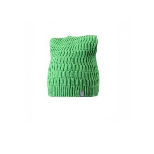 Шапка Reima демисезонная, хлопок, размер 56, зеленый