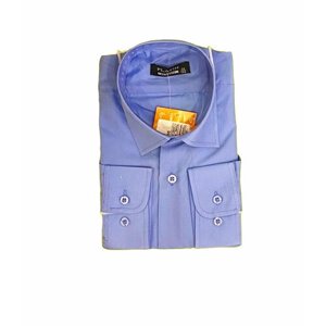 Школьная рубашка PLATIN, размер 116, голубой