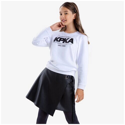 Школьная юбка-шорты Kapika, размер 152, черный