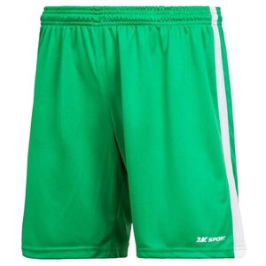 Шорты 2K Sport Match, размер L, зеленый, белый