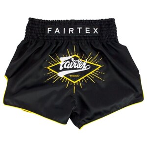 Шорты для тайского бокса Fairtex BS1903 Focus Black (S)