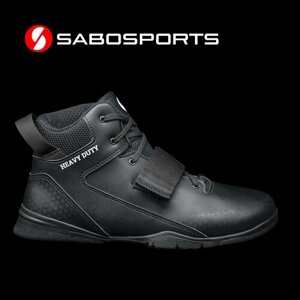 Штангетки SABOSPORTS Профессиональные штангетки SABOSPORTS для пауэрлифтинга Heavy Duty, размер 44, черный