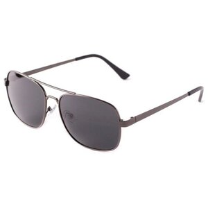 Солнцезащитные очки A-Z, оправа: металл, с защитой от УФ, для мужчин, серый