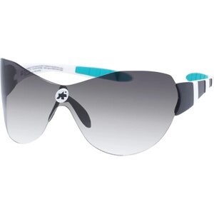 Солнцезащитные очки ASSOS, монолинза, спортивные, градиентные, с защитой от УФ, белый
