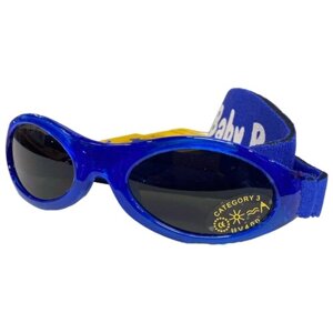 Солнцезащитные очки Baby Banz, овальные, со 100% защитой от УФ-лучей, синий