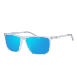 Солнцезащитные очки Bench, квадратные, оправа: пластик, ударопрочные, белый