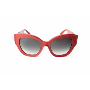 Солнцезащитные очки FURLA, кошачий глаз, с защитой от УФ, градиентные, для женщин, красный