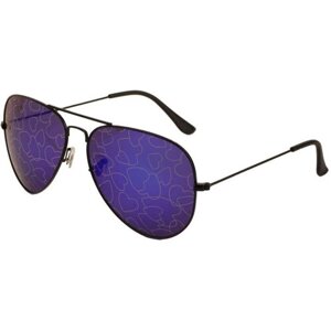 Солнцезащитные очки Loris, авиаторы, оправа: металл, черный