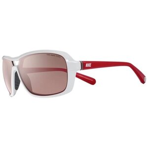 Солнцезащитные очки NIKE, спортивные, с защитой от УФ, белый