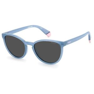 Солнцезащитные очки polaroid, детские PLD 8047/S AZURE (PLD-204822MVU49M9)