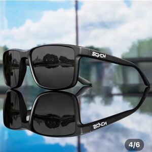 Солнцезащитные очки , шестиугольные, поляризационные, с защитой от УФ, зеркальные, устойчивые к появлению царапин