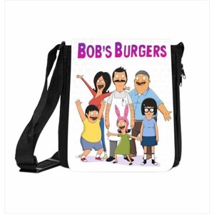Сумка Bob s Burgers, Закусочная Боба №1, 31-28 см