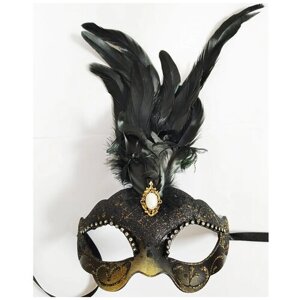 Венецианская маска Civetta bry ciuffo (7008)