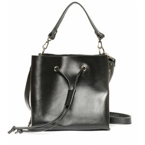 Женская сумка Ofta Arco с завязками черный