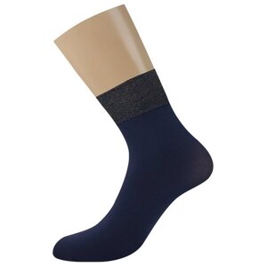 Женские носки MiNiMi средние, капроновые, 70 den, размер 0 (one size), синий