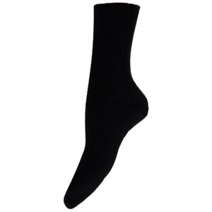 Женские носки Пингонс средние, размер 23 (размер обуви 35-37), черный