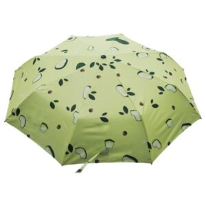 Зонт автомат, купол 98 см., 8 спиц, зеленый