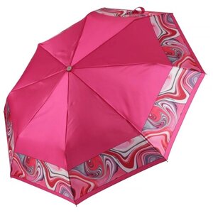 Зонт FABRETTI, автомат, система «антиветер», для девочек, розовый